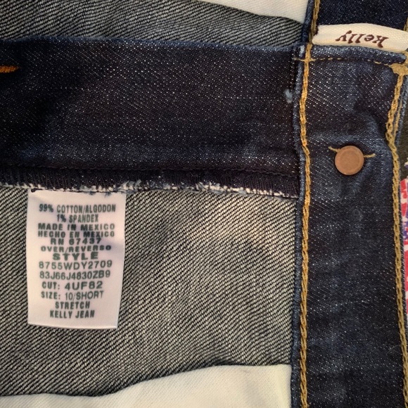 Polo Jeans Co, Stretch Kelly Jeans, 10 Short, EUC - Picture 6 of 6